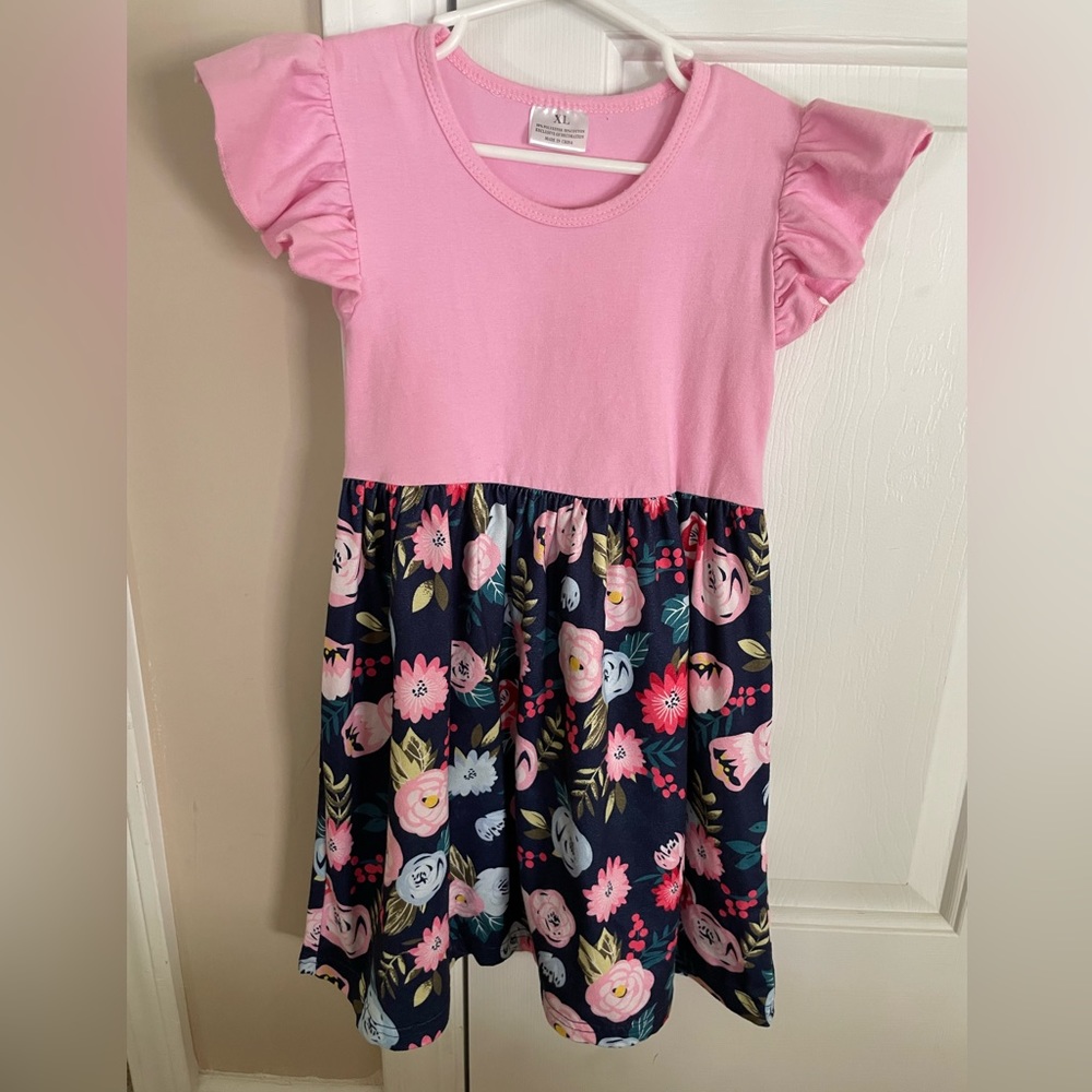 Boutique Girls Dress XL (~ size 6x/7)